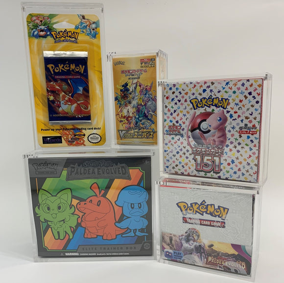 pokemon acrylic display case