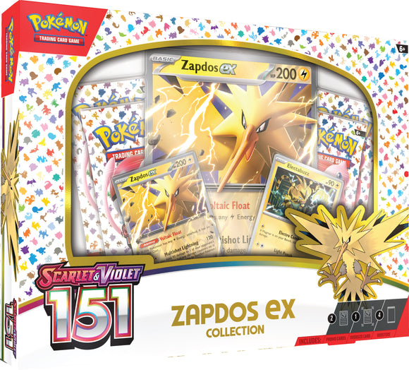Pokémon 151 - Zapdos ex Box
